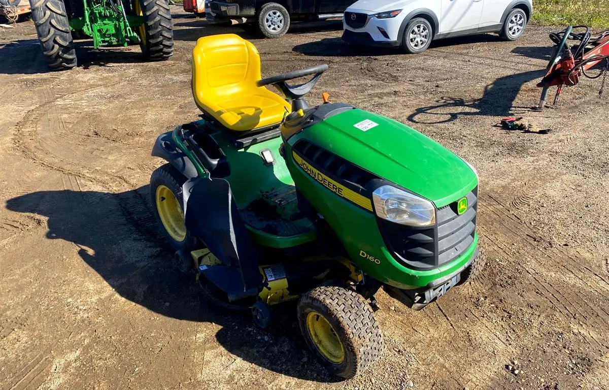 2011 John Deere D160 Riding Lawn Tractor
UNRESERVED