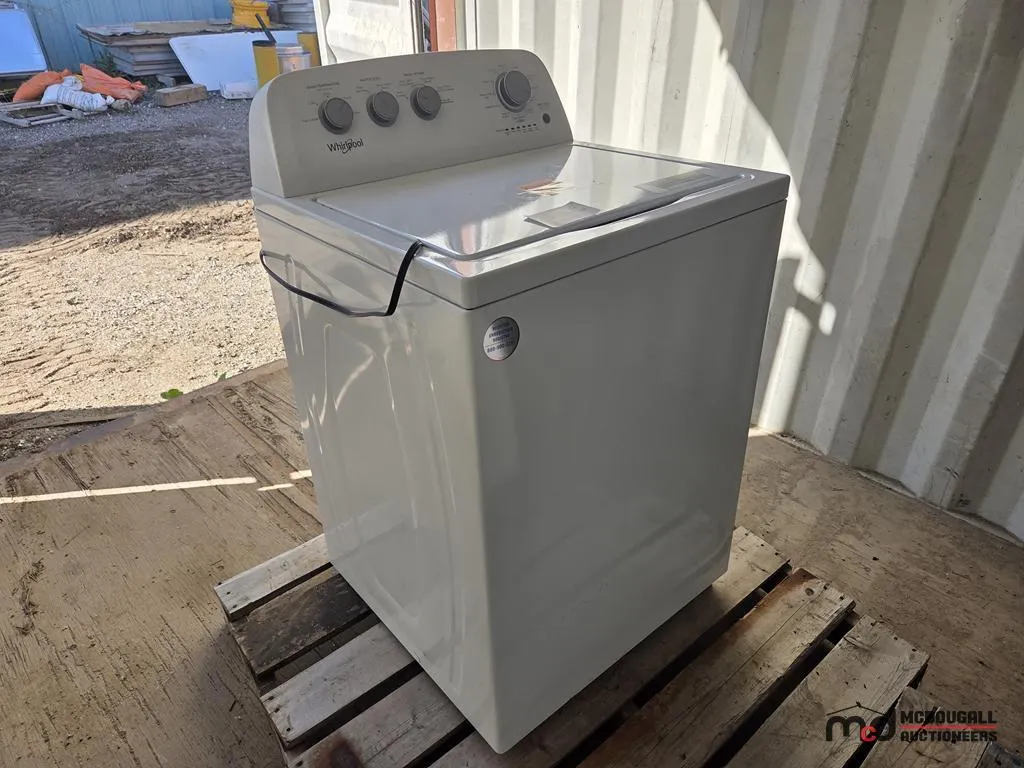 Whirlpool Top-Load Washing Machine
UNRESERVED