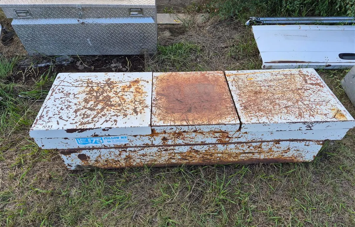 Steel Truck Storage Box w/ Contents
UNRESERVED