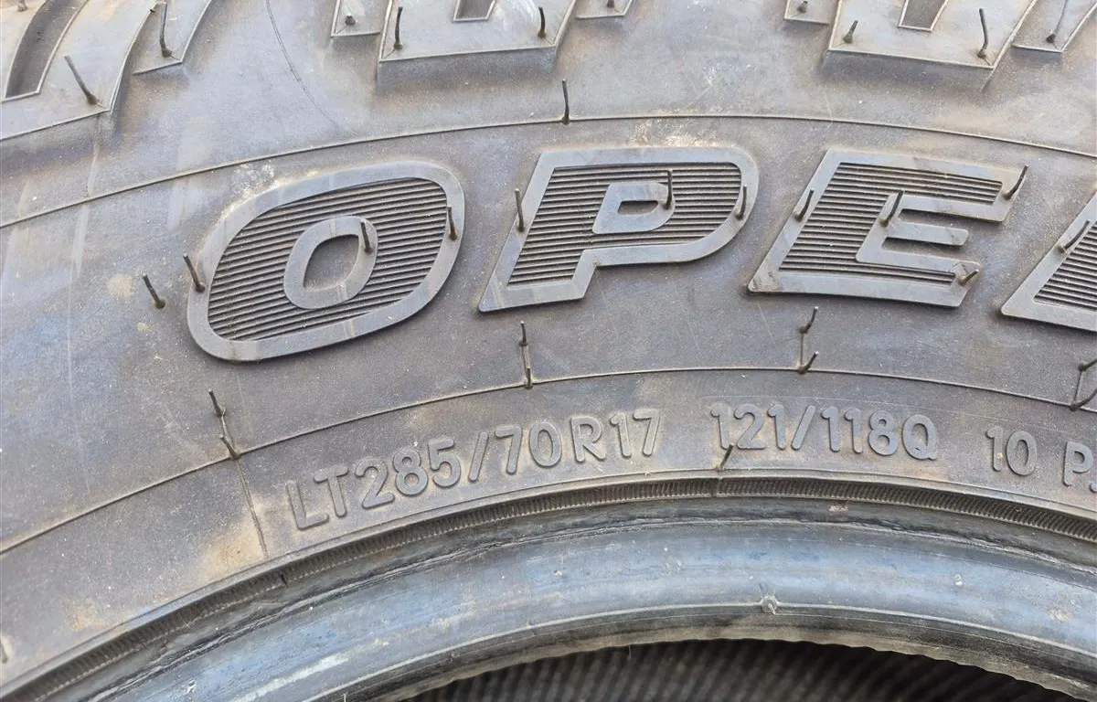 Set of 4 Toyo Open Country LT285/70R17 Tires
UNRESERVED