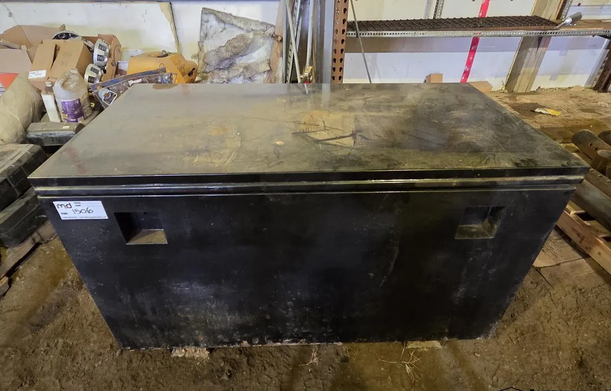Steel Jobsite Storage Box w/ Contents
UNRESERVED