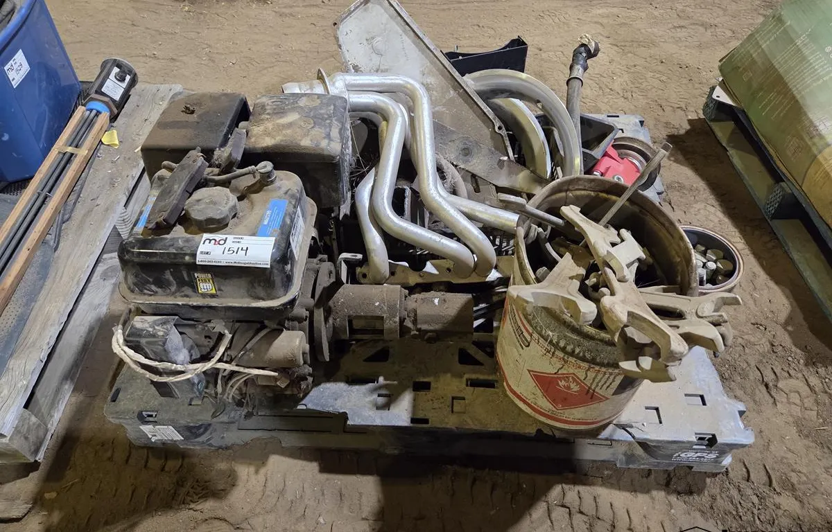 Honda Engine, Pump & Assorted Parts
UNRESERVED