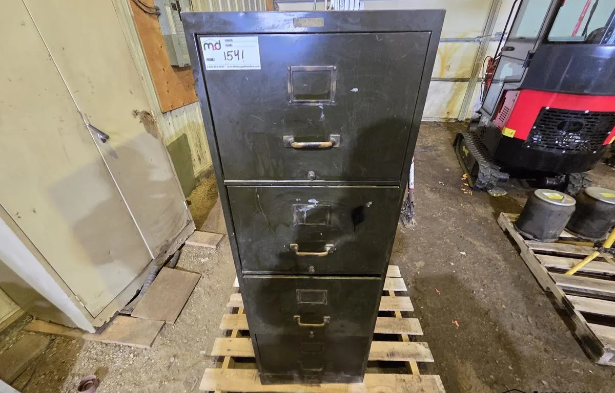 4-Drawer Metal Filing Cabinet w/ Contents
UNRESERVED