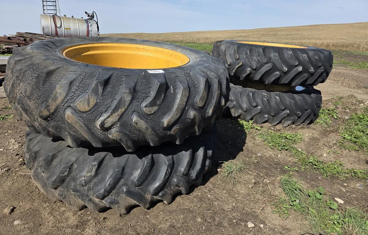 (2) Goodyear 18.4-38 Agricultural Tires on Yellow Rims
UNRESERVED