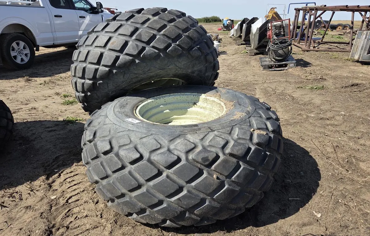 (2) Goodyear 23.1-26 Tubeless Tires on Rims
UNRESERVED