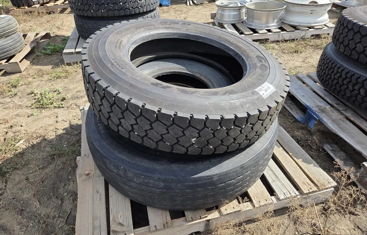 Goodyear 9R22.5 Commercial Tire & Dayton 6.70-15 Tire
UNRESERVED