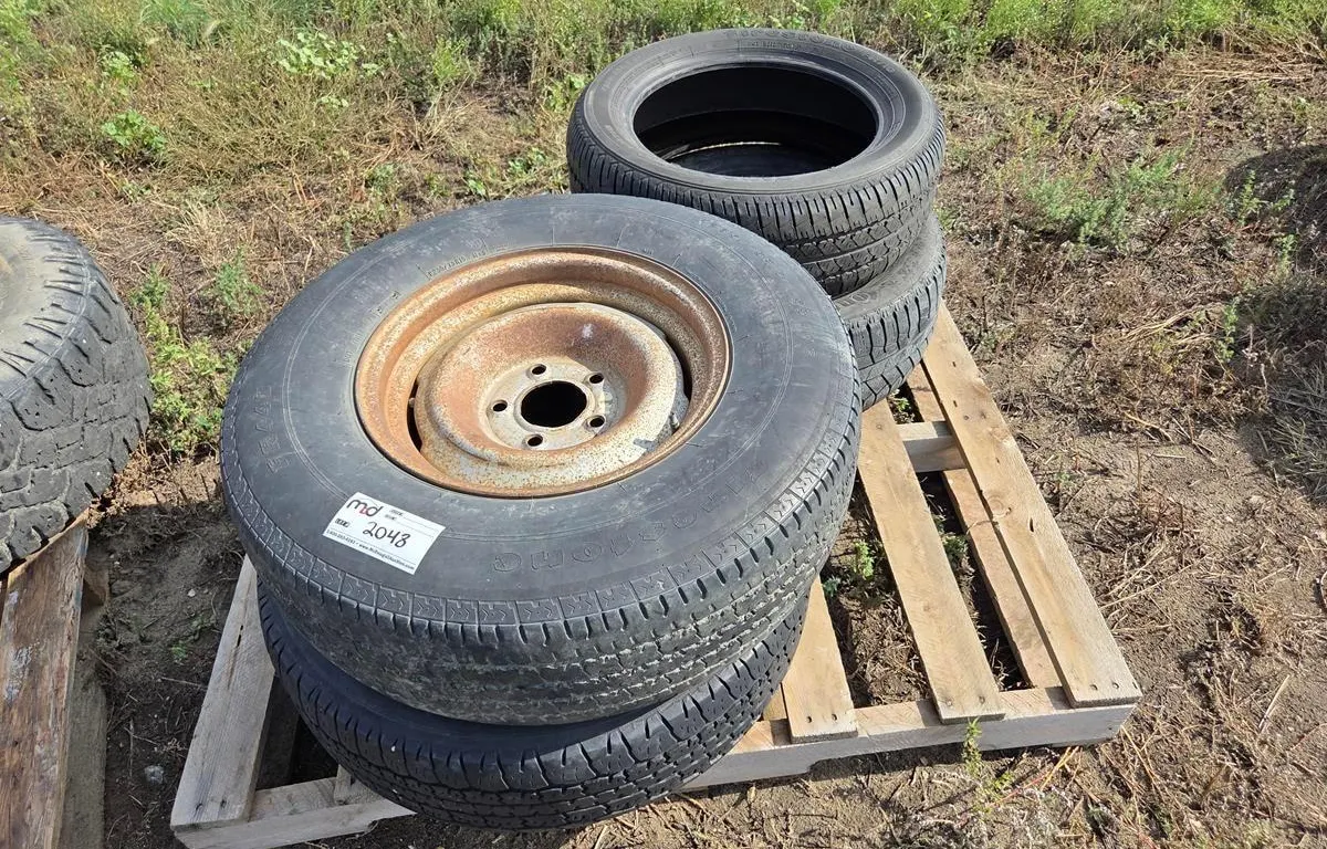 (4) Assorted Tires
UNRESERVED