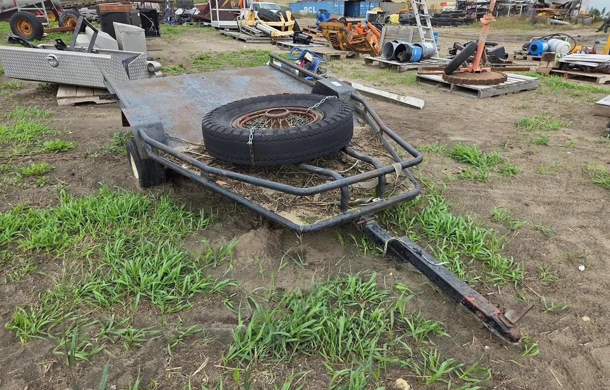Single-Axle Flat Deck Utility Trailer
UNRESERVED