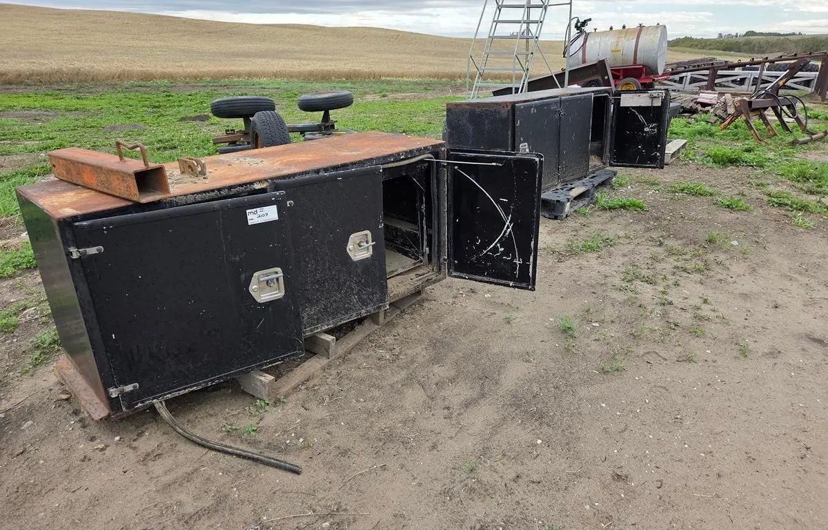 (3) Assorted Toolboxes
UNRESERVED