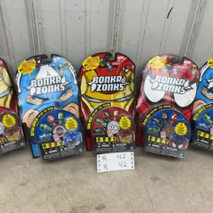 Marvel Bonkazonks Iron Man and Captain America Face Case Battle Drums, 5 Pkgs.