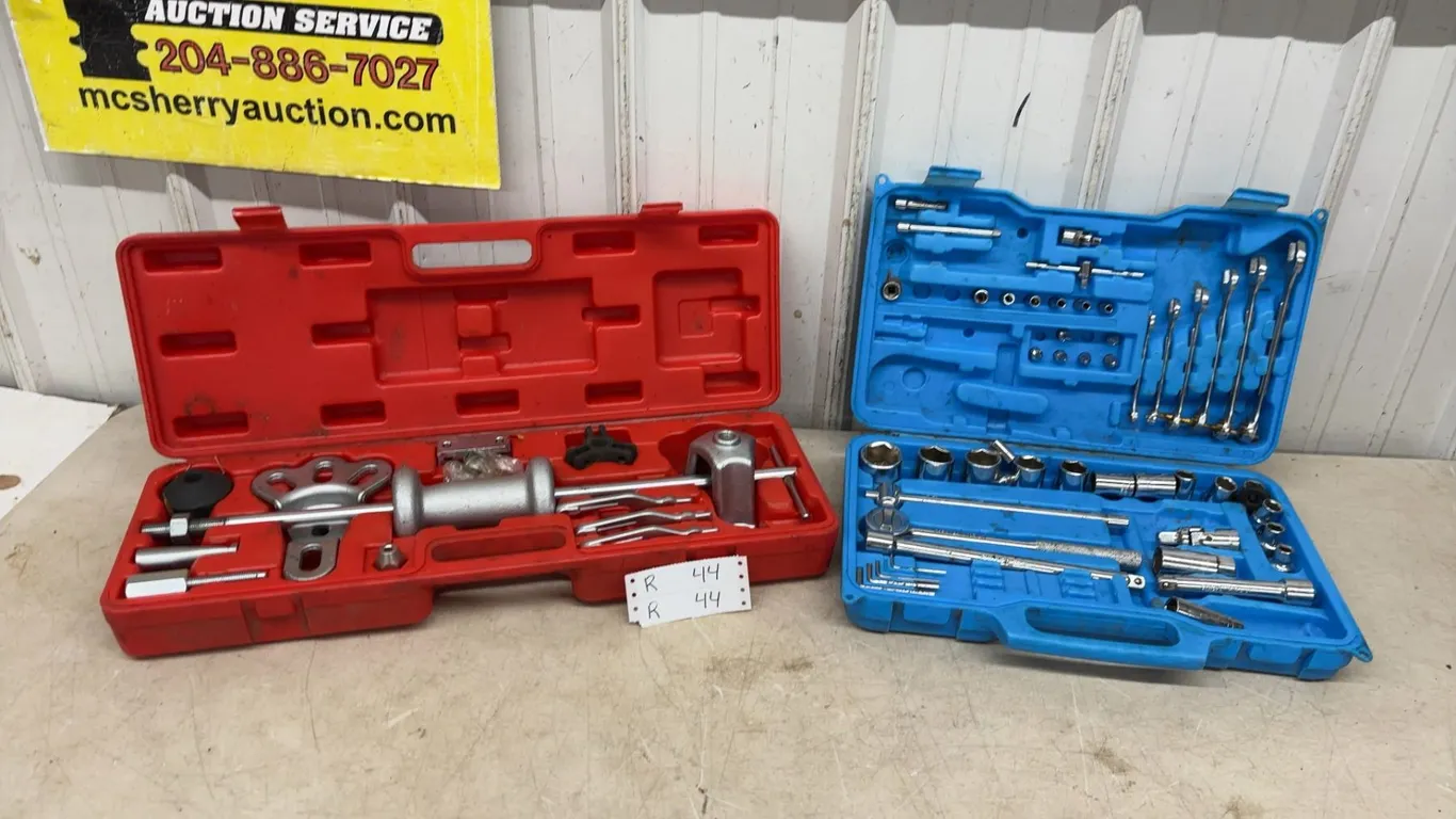 Heavy Duty Slide Hammer Set and Westward Socket Set