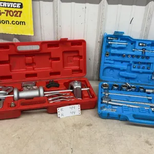 Heavy Duty Slide Hammer Set and Westward Socket Set