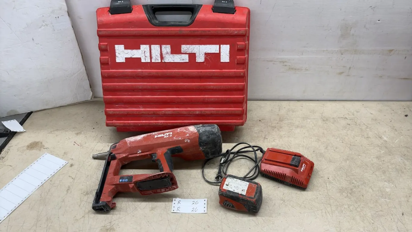 Hilti BX 3 Battery-Powered Direct Fastening Tool, with Charger and Battery