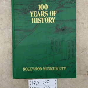 Vintage Rockwood, Manitoba Hardcover Town History Book