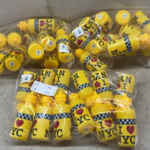 Oriental Trading Company "I Love NYC" Water Bottles, 3 Packages of 12 Bottles Each