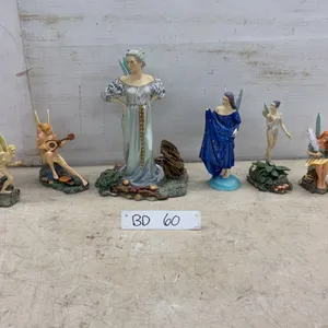 James C Christensen Hand Numbered Pearl Bisque Figure Lot Pixies/Angels