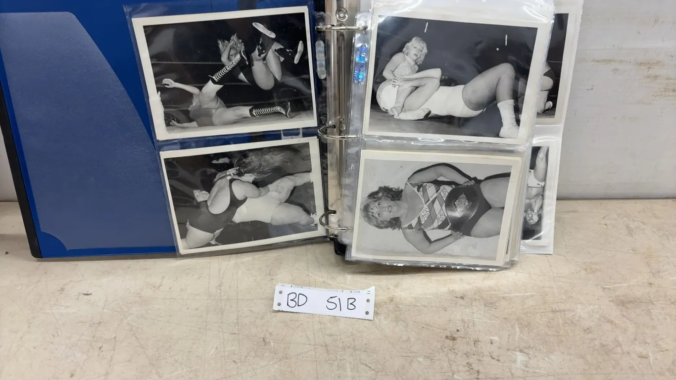 Large Lot Of Vintage AWA Wrestling Photos By Terrance Machalek