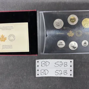 2020 Royal Canadian Mint 6-Coin Specimen Set, Black-Footed Ferret