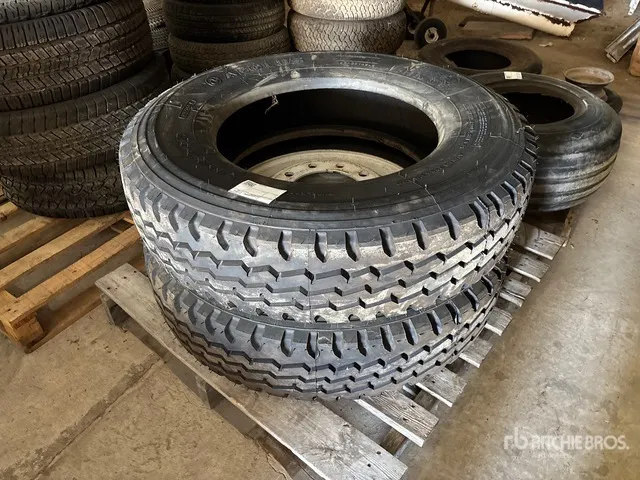 Quantity of (2) 11R24.5 Tires