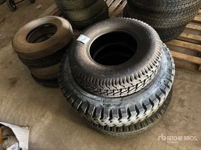 Quantity of (7) Assorted Tires
