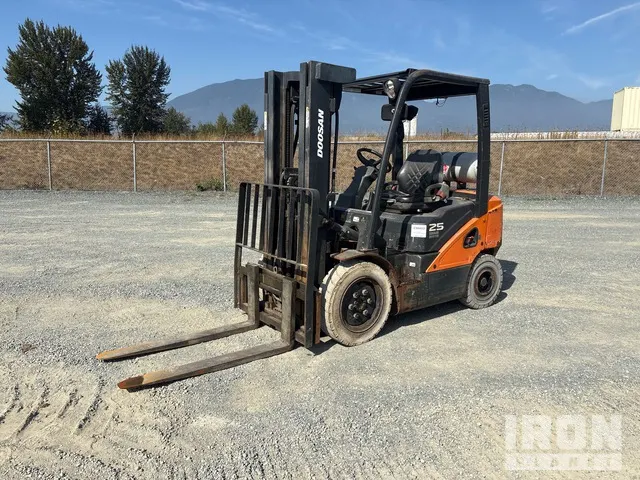 2019 Doosan G25P-7DF 4600 lb Forklift