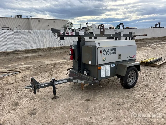 2011 Wacker Neuson LTW20Z3 20 kW Light Tower