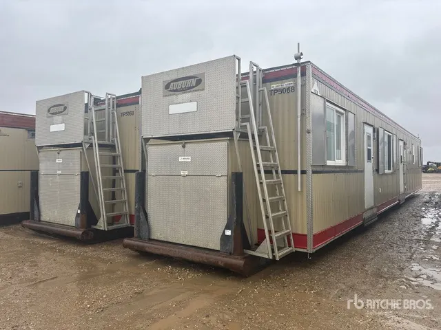 2011 T A Structures 6024TXC Texas Camp 2 Unit 60 ft x 24 ft 12 Person Skid-Mounted Mobile Camp