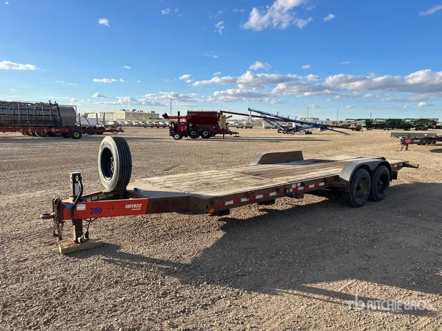 2022 Brandt UBT822 22 ft T/A Tilt Deck Trailer