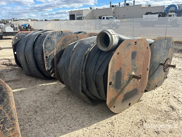 Quantity of (4) Spools of 10 in Layflat Hose