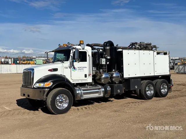 Foremost Rival on 2018 Peterbilt 348 6x4 Vacuum Excavator Truck