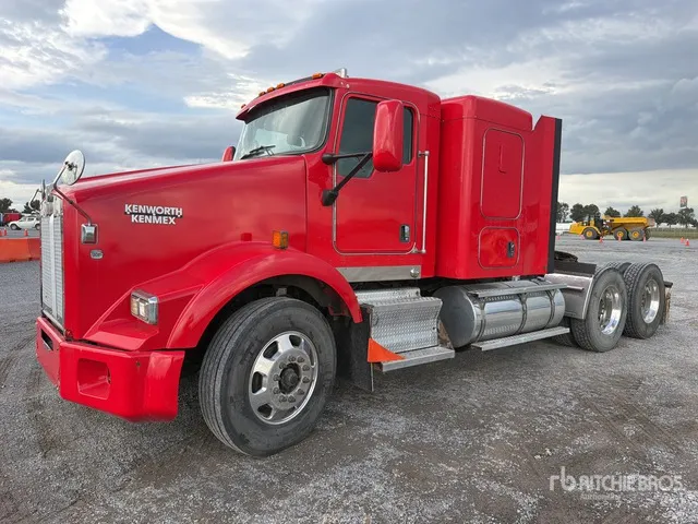 2016 Kenworth T800 6x4 Tractocamion con Dormitorio / T/A Sleeper Truck Tractor