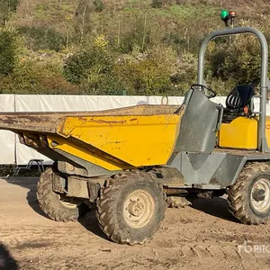 2014 Wacker Neuson 3001 3 ton 4x4 Swivel Dumper
