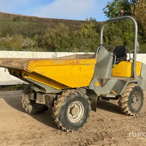 2013 Wacker Neuson 3001 3 ton 4x4 Swivel Dumper