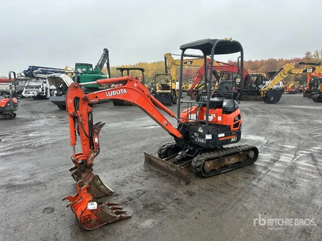 2018 Kubota U17 Mini Excavator