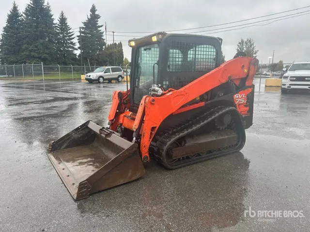 2019 Kubota SVL75-2 High Flow Compact Track Loader