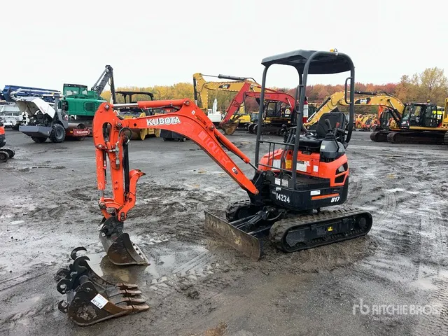 2018 Kubota U17 Mini Excavator