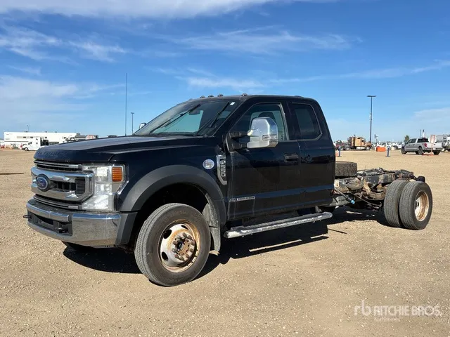 2021 Ford F-550 4x4 Extended Cab Cab and Chassis