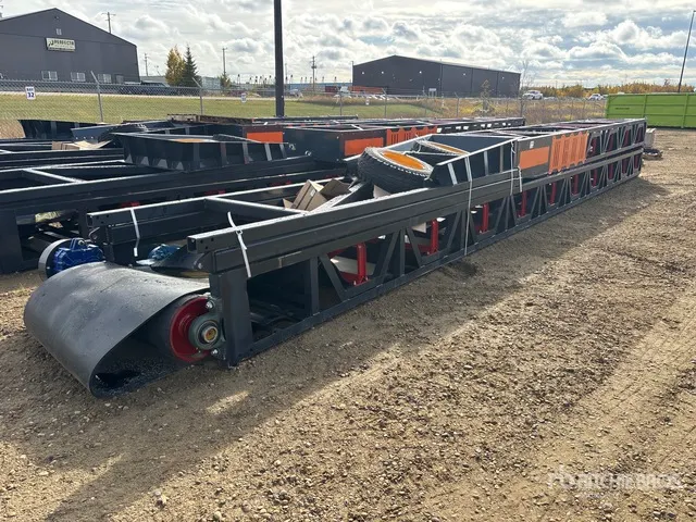 2026 TRIOSTACKER SKW36-60 36 in x 60 ft Portable Radial Stacking Conveyor (Unused)