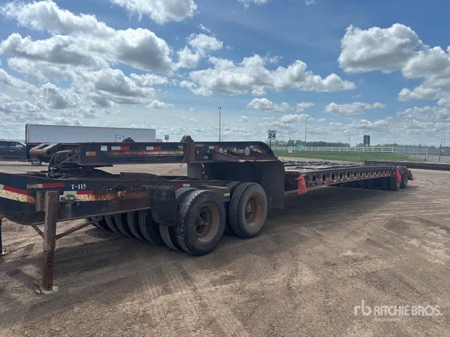 1995 Gerrys 16-Wheel Lowboy Trailer