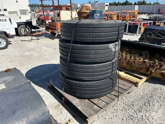 Quantity of (4) 12R22.5 Tires