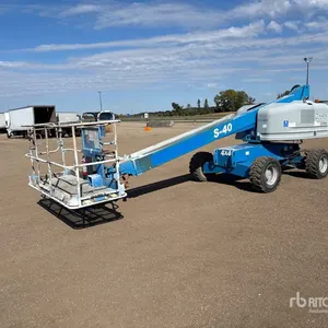 2015 Genie S-40 4WD Diesel Telescopic Boom Lift