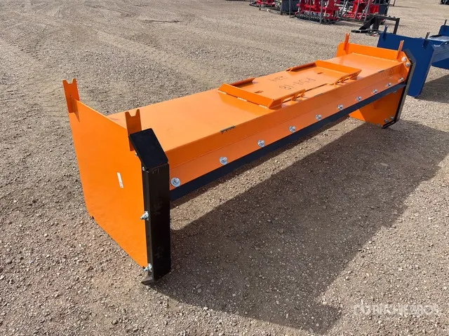 2026 Kit Containers QT-SP-10-23-PB-SB 121 in Skid Steer Snow Pusher