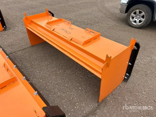 2026 Kit Containers QT-SP-8-23-PB-SB 96 in Skid Steer Snow Pusher