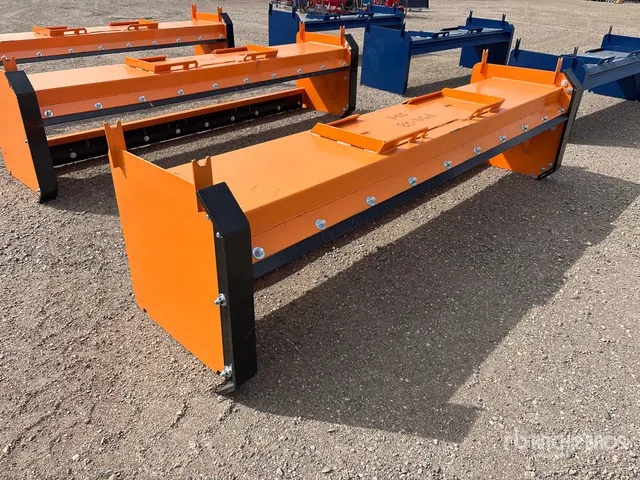 2026 Kit Containers QT-SP-10-23-PB-SB 121 in Skid Steer Snow Pusher