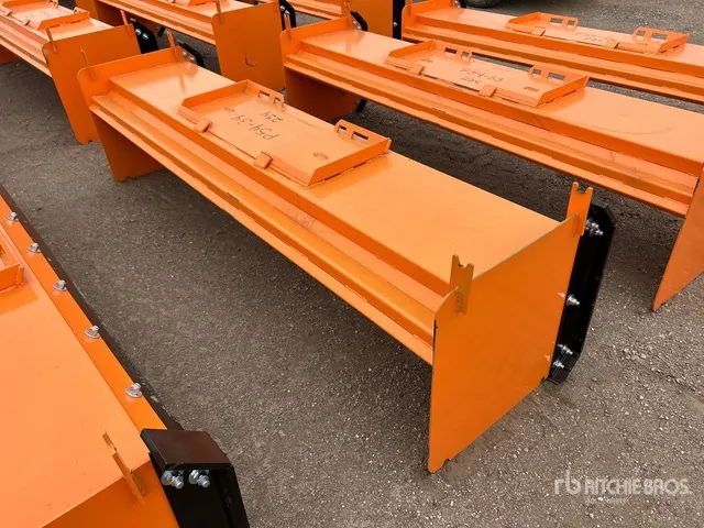 2026 Kit Containers QT-SP-10-23-SB 120 in Skid Steer Snow Pusher