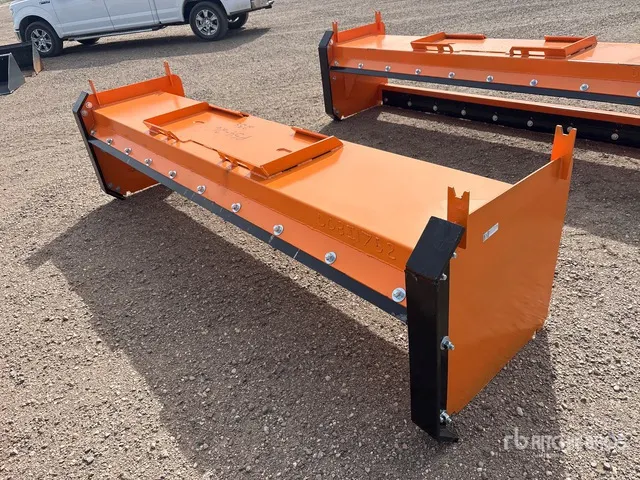 2026 Kit Containers QT-SP-10-23-PB-SB 121 in Skid Steer Snow Pusher