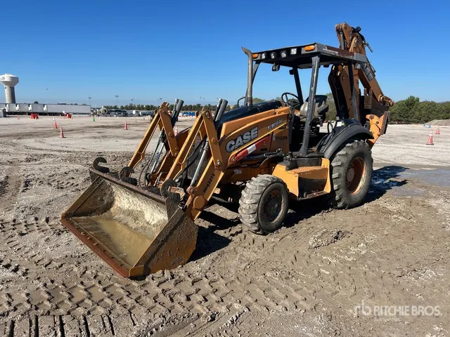 2014 Case 580N 4x4 Backhoe Loader