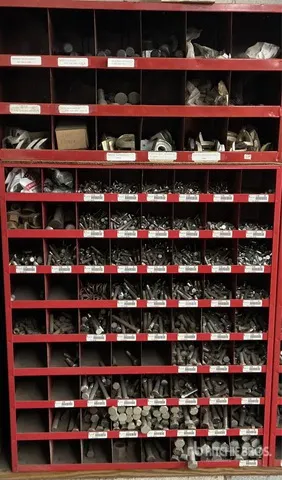Bolt Bin w/Bolts and Nuts