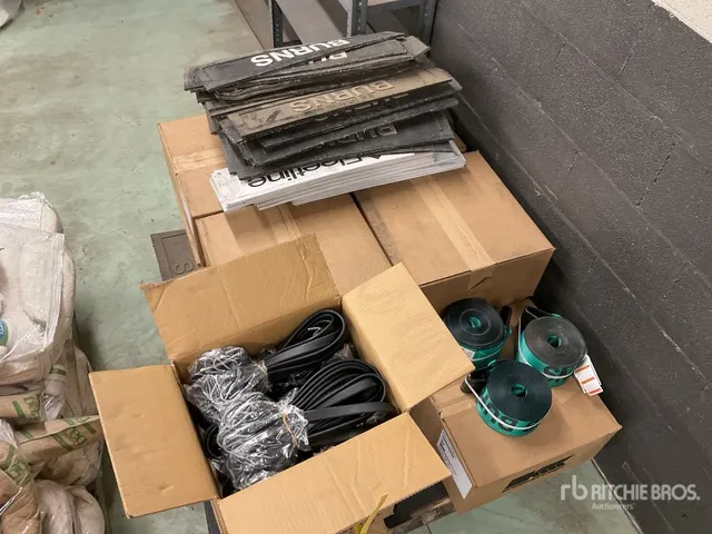 Quantity of (93) Unused 4 in Straps and (200) Unused Bungee Straps