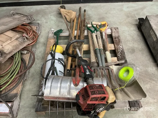 Quantity of Hand Tools and Weed Eater